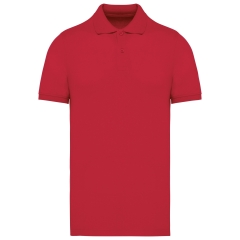 Polo piqué Bio 180 Rouge Homme Kariban – Coton Bio