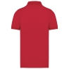 Polo piqué Bio 180 Rouge Homme Kariban – Coton Bio – vue 2