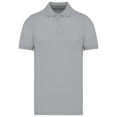 Polo piqué bio 180 g/m² homme Snow Grey – Kariban