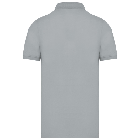 Polo piqué bio 180 g/m² homme Snow Grey – Kariban – vue 2