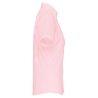 Chemise Popeline Polycoton Manches Courtes Rose Kariban Femme – vue 3