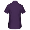 Chemise Popeline Polycoton Manches Courtes Violet Femme Kariban – vue 2
