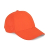 Casquette 6 panneaux perforée K-up – Orange Sunset – vue 4