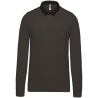 Polo Rugby Kariban Gris Anthracite / Noir – 280 g/m²