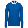 Polo Rugby Kariban Bleu Royal – 280 g/m² Coton Peigné
