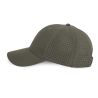 Casquette 6 panneaux perforée Tarmac Green – K-up – vue 3
