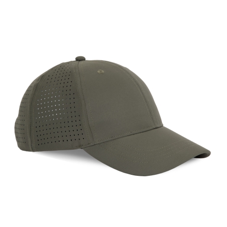 Casquette 6 panneaux perforée Tarmac Green – K-up – vue 4