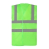 Gilet haute visibilité maille ajourée Vert lime – Yoko