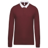 Polo Rugby Kariban Bordeaux – Coton 280 g/m² Personnalisable
