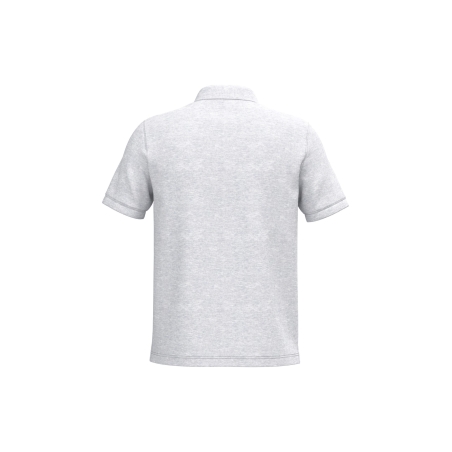 Polo Piqué Manches Courtes Homme Gris Kariban – vue 2