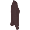 Chemise popeline polycoton femme marron – Kariban – vue 3