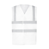 Gilet haute visibilité maille ajourée Blanc – Yoko