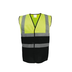 Gilet haute visibilité bicolore Jaune/Noir Yoko – EN ISO 20471