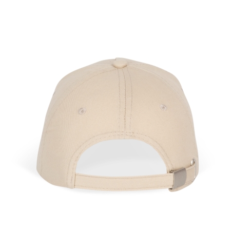 Casquette 5 panneaux sandwich contrasté Beige/Blanc K-up – vue 2