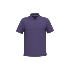 Polo piqué manches courtes Kariban homme – Violet
