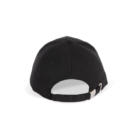 Casquette 5 panneaux sandwich contrasté Noir/Lime K-up – vue 2