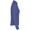 Chemise popeline polycoton femme bleue cobalte – Kariban – vue 3