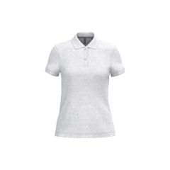 Polo manches courtes femme Kariban Gris – 220 g/m²