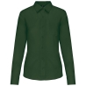 Chemise popeline polycoton femme Forest Green Kariban