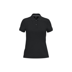 Polo Manches Courtes Femme Noir 220 g/m² – Kariban