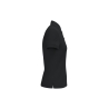 Polo Manches Courtes Femme Noir 220 g/m² – Kariban – vue 3