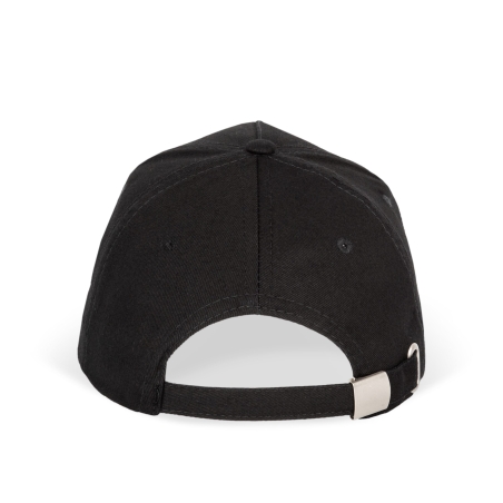 Casquette 5 panneaux sandwich contrasté Noir/Rouge K-up – vue 2