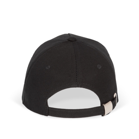 Casquette 5 panneaux sandwich contrasté Noir/Blanc K-up – vue 2