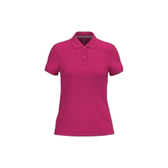 Polo manches courtes femme Kariban Fuchsia – 220 g/m²