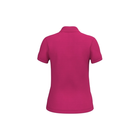 Polo manches courtes femme Kariban Fuchsia – 220 g/m² – vue 2