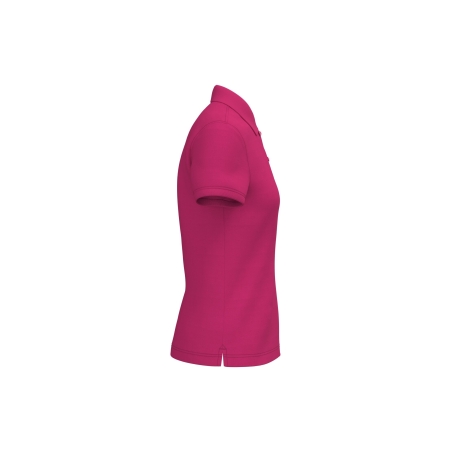 Polo manches courtes femme Kariban Fuchsia – 220 g/m² – vue 3