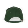 Casquette 5 panneaux sandwich contrasté Vert Forest Green / Beige K-up – vue 2