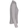 Chemise popeline polycoton femme coupe droite gris – Kariban – vue 3