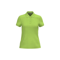 Polo manches courtes femme Kariban Vert lime 220 g/m²
