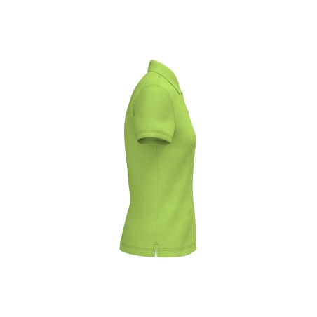 Polo manches courtes femme Kariban Vert lime 220 g/m² – vue 3