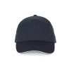 Casquette 5 panneaux sandwich contrasté Marine K-up