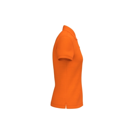 Polo Manches Courtes Femme Orange 220 g/m² – Kariban – vue 3