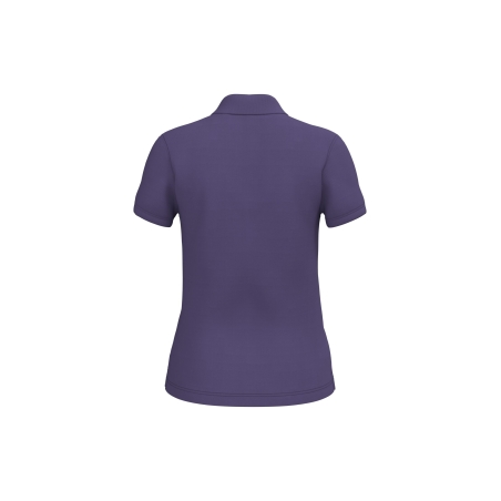 Polo Manches Courtes Femme Violet 220 g/m² – Kariban – vue 2