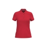 Polo manches courtes femme Rouge Kariban – 220 g/m²