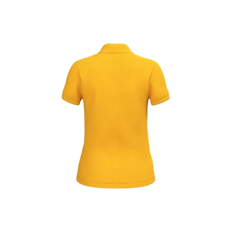 Polo manches courtes femme Kariban Jaune – 220 g/m² – vue 2