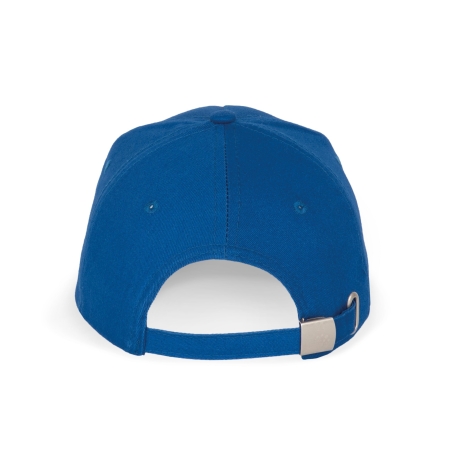 Casquette 5 panneaux sandwich contrasté Bleu Royal/Blanc K-up – vue 2
