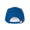 Casquette 5 panneaux sandwich contrasté Bleu Royal/Blanc K-up – vue 2