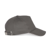 Casquette 5 panneaux sandwich contrasté Gris K-up – vue 3