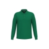 Polo manches longues homme Kariban Vert Kelly Green