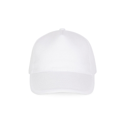 Casquette 5 panneaux sandwich contrasté Blanc – K-up
