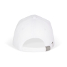 Casquette 5 panneaux sandwich contrasté Blanc – K-up – vue 2
