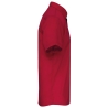 Chemise popeline polycoton manches courtes Rouge Kariban homme – vue 3