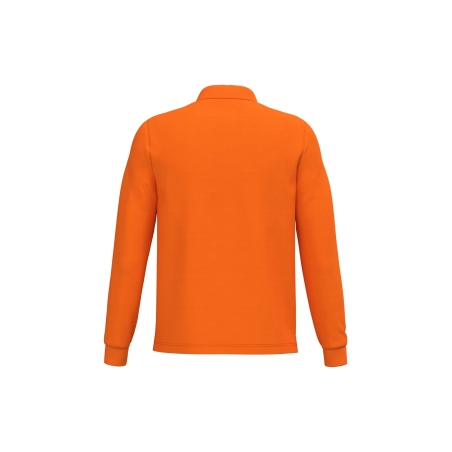 Polo manches longues homme Kariban Orange – 220 g/m² – vue 2