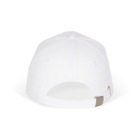 Casquette 5 panneaux sandwich contrasté Blanc/Marine K-up – vue 2