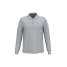 Polo manches longues homme Gris (Oxford Grey) Kariban