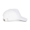 Casquette 5 panneaux sandwich contrasté Blanc/Marine K-up – vue 3
